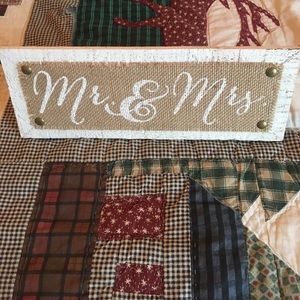 Wedding sign
